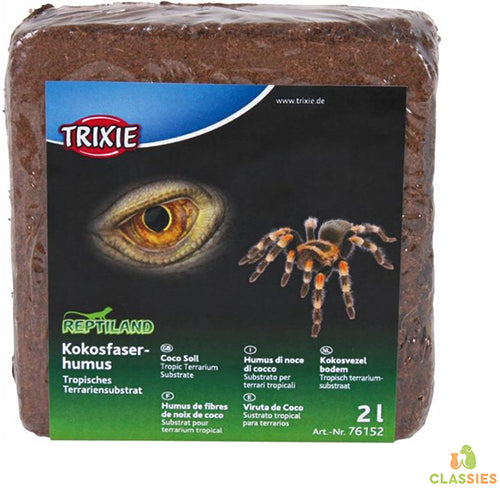 Trixie kokosvezel/humus substraat - bodembedekking