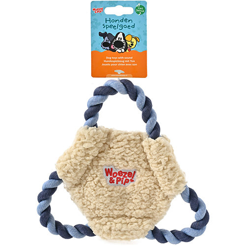 Woezel &amp; Pip Hondenspeelgoed - Woezel Frisbee Floss + Piep 20 cm