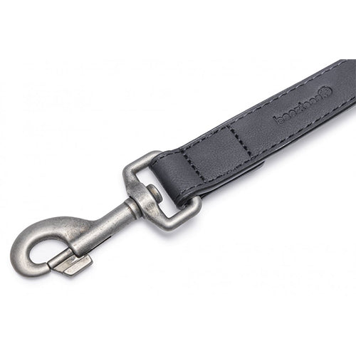 Beeztees Balacron Ax Kunstleren Hondenriem - Zwart - 100 cm x 25 mm