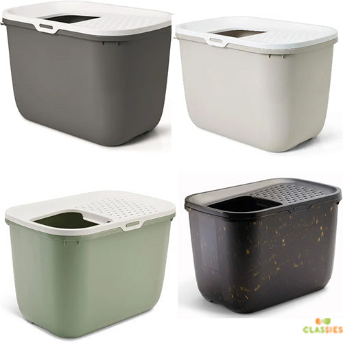 Savic Hop In – Katzentoilette mit Einstieg von oben – 2 Größen – verschiedene Farben