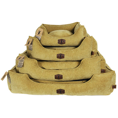 Boony est1941 hondenmand orthopedisch Ochre geel