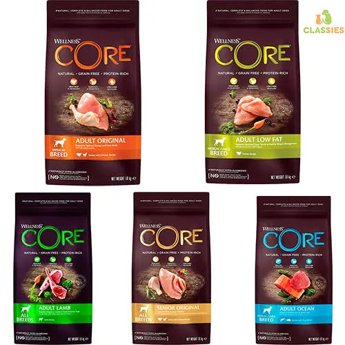 Wellnes Core graanvrij hondenvoer - droogvoer - 1,8 kg Classies