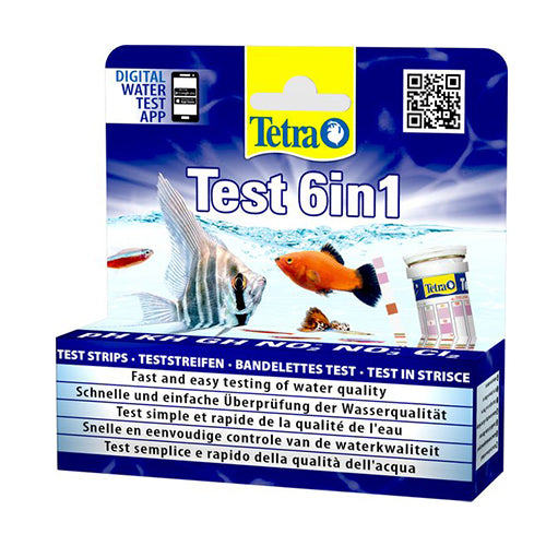 Tetra pH Teststrips 6-in-1