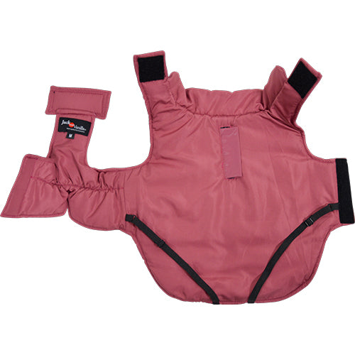 Jack and Vanilla Dogwalk - Warme Hondenjas - Jacket Puffer Berlin - Kleur Roze - Verkrijgbaar in 8 maten