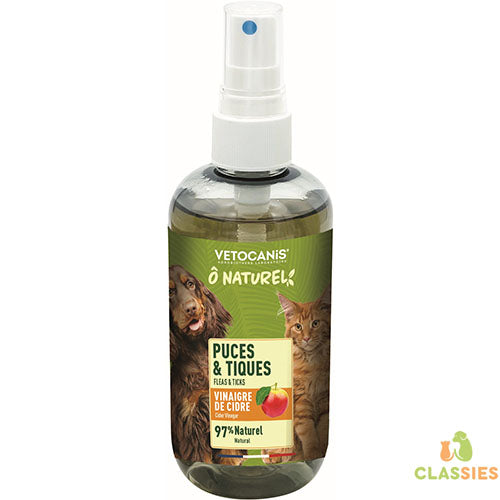 Vetocanis Naturel Spray Vlooien - Teken 250 ml