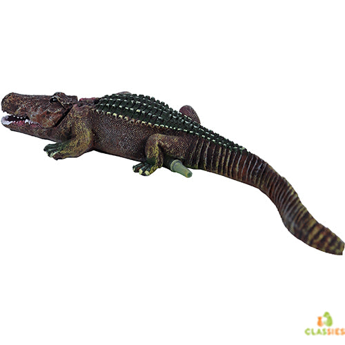 Boon Aqua Deco Ornament Bubbel - Krokodil - 24x8x4 cm