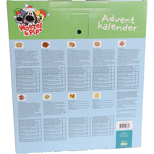 Woezel &amp; Pip Adventskalender Voor Honden - 192 gram