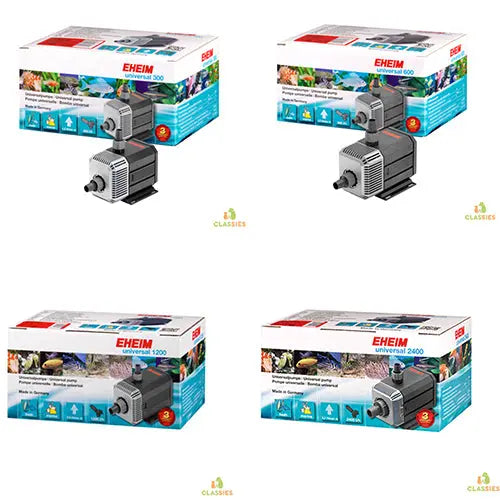 Eheim universele pomp - 300 - 600 - 1200 - 2400 l/uur Classies
