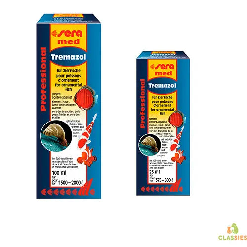 Sera med Professional Tremazol - kieuw- en huidwormen Classies