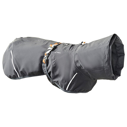 Hurtta - Mudventure Coat - 4 seizoenen regenjas - geel - grijs - bordeaux