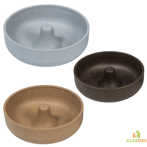 Bol en bambou Jack and Vanilla anti-gobble à alimentation lente - modèle facile