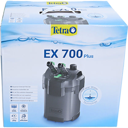 Tetra buitenfilter Ex serie - 500 - 700 - 1000 - 1500 plus