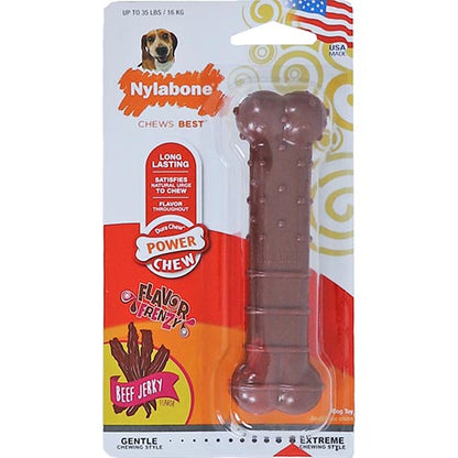 Nylabone Harde bijters bot beef