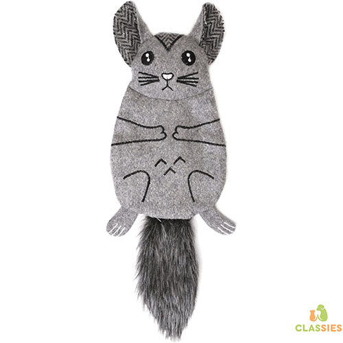 Jack and Vanilla Forest fluff knuffel - Chincilla - Bever - Coyote 35 cm