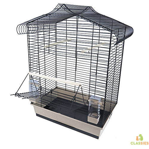 Cage à oiseaux Interzoo Vega - Gris - 61,5 x 34 x 79 cm