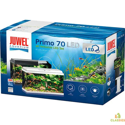 Juwel Primo 70 aquarium - 70 liter - 61 x 31 x 44 cm - wit of zwart Classies