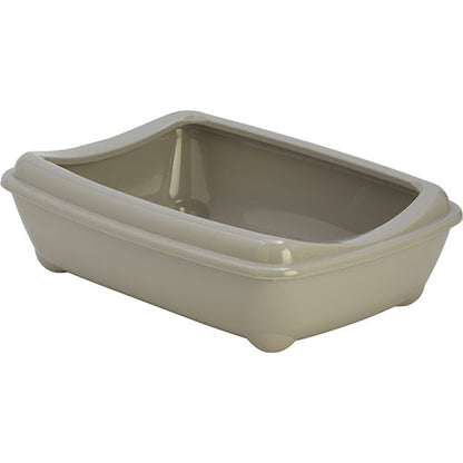 Moderna Open Kattenbak/ Kittenbak met Rand - Afmetingen: 42x31x13 cm -  Verkrijgbaar in 3 kleuren