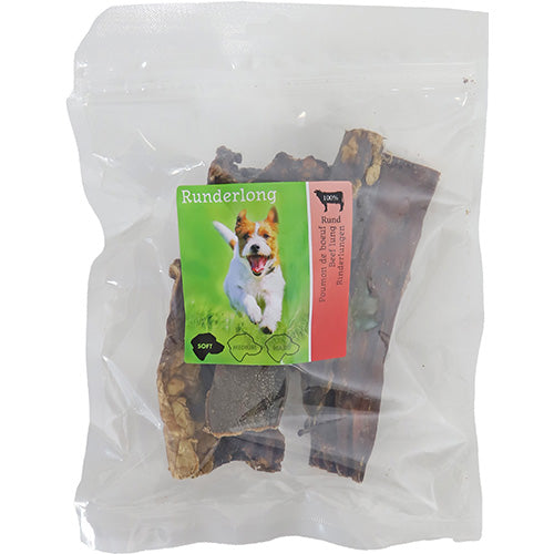 Natural Snack Beef - Rinderlunge erhältlich in 100 oder 250 Gramm