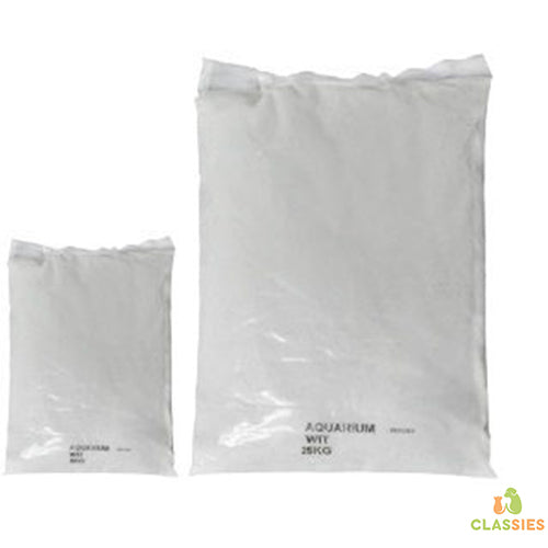 Aquarium zand wit 5 - 25 kg