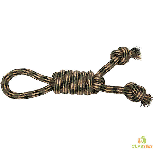Jack and Vanilla touw speelgoed Camouflage trektouwen