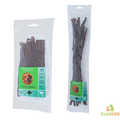 Boon Natuurlijke Snack Lam - Lamsspaghetti 15 of 35 cm Classies