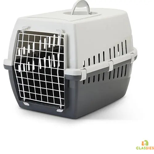 Savic Trotter 3 Reismand - Transporter - Antraciet/Grijs - 60,5X40,5X39 cm Classies
