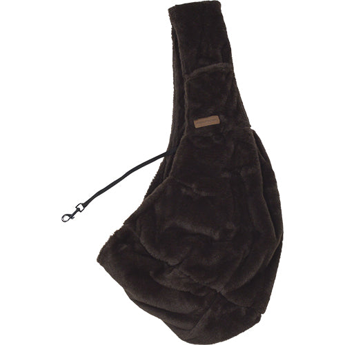 Animal Boulevard Champs-Elysees Slingbag/Draagtas voor Honden – Luxe Imitatiebont &amp; Veiligheidshaakje – Verkrijgbaar in 3 kleuren