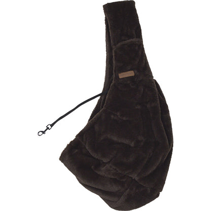 Animal Boulevard Champs-Elysees Slingbag/Draagtas voor Honden – Luxe Imitatiebont &amp; Veiligheidshaakje – Verkrijgbaar in 3 kleuren