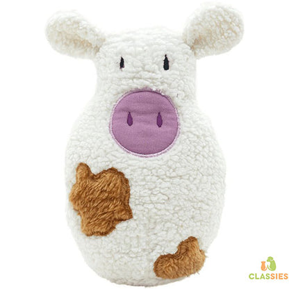 Jouets pour chiots Jack and Vanilla BarnYard - vache - taureau