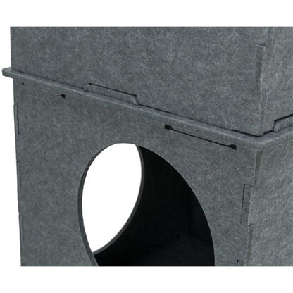 Trixie Nele Katten Toren uit Vilt -  38x38x105 cm