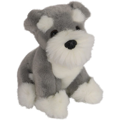 Boony Natural Decoration Pluche Schnauzer Peper en Zout - Verkrijgbaar in 3 varianten