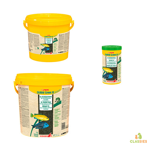 sera Cichlid Green XL Nature - 1000 - 3800 ml - 3,6 kg