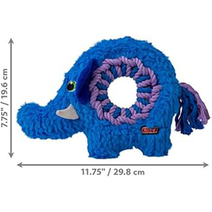 Kong Hondenspeelgoed - Ringaroos Elephant Medium - 19,6x29,8 cm