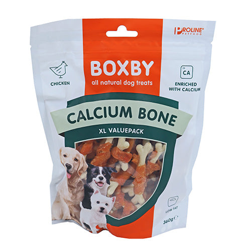 Proline Boxby Calcium Bone Hondensnack - 360 g - xl valuepack Classies