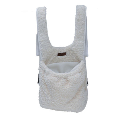 Animal Boulevard CURL PLUSH Honden Draagtas – Buikdrager/Kangaroo Bag – Zeer zacht en Comfortabel – Verkrijgbaar in 2 maten en 3 kleuren –