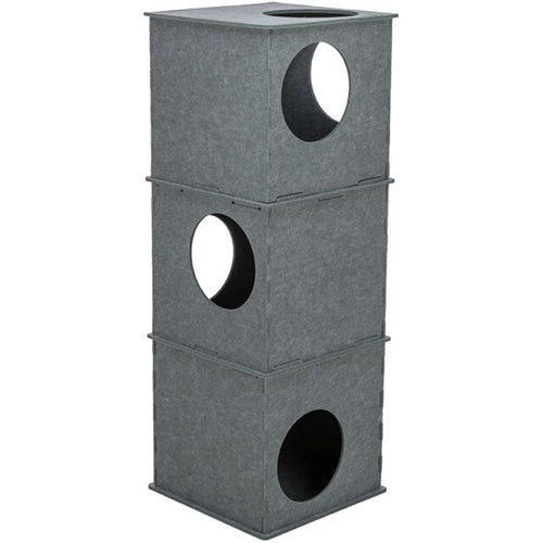 Trixie Nele Katten Toren uit Vilt -  38x38x105 cm