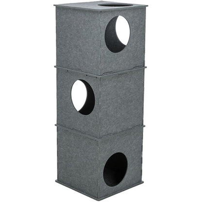 Trixie Nele Katten Toren uit Vilt -  38x38x105 cm
