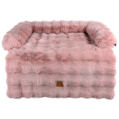 Boony est ‘1941’ Sofa Kussen - Bankbeschermer - Zacht Imitatie Bont - Verkrijgbaar in 2 maten en 3 kleuren