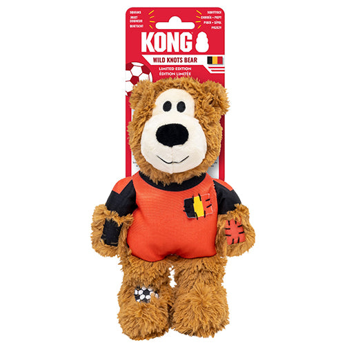 Kong wild knots sports bear medium België Belgisch voetbalbeertje