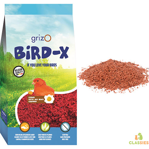 Aufzuchtfutter Bird-X rot superfeucht 0,9 - 4,5 - 25 kg