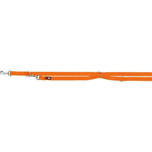 Premium verstelbare riem, XS–S: 2,00 m-15 mm, papaya kleur