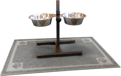 Uitloop/protectie mat grijs voor katten 90x60 cm