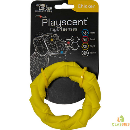 Jack and Vanilla Playscent ring met kip - bacon of rundssmaak - 11 - 14 cm