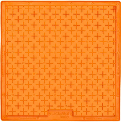 LickiMat Hond Likmat Buddy XL Oranje 30x25 cm
