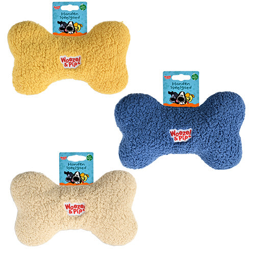 Woezel & Pip Hondenspeelgoed - Pluche Bot + Piep 30 cm - Verkrijgbaar in 3 kleuren