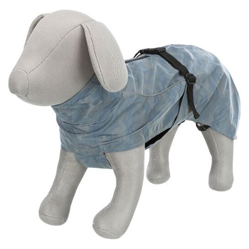 Trixie Regenjas Lunas Zilverblauw 25 cm