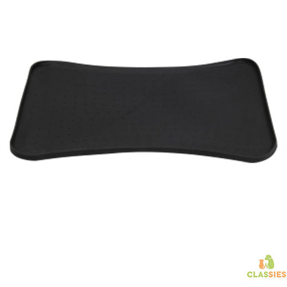 Jack and Vanilla rubberen mat zwart - beige
