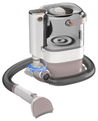 GD. EDI Complete vachtverzorgingskit luxe voor Honden, Stofzuiger &amp; Tondeuse in Één- 3,2 liter - 6 in 1 luxe
