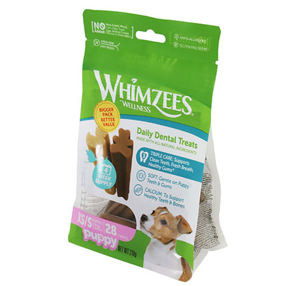 Whimzees dental stix puppy - puppy pakket