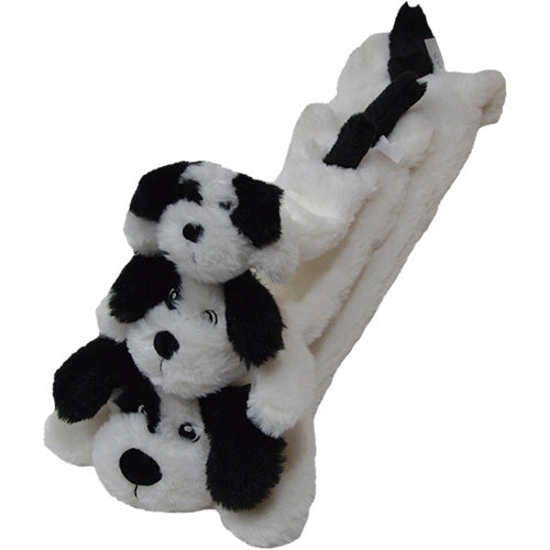 Animal Boulevard Classic Hondenspeelgoed - Woofles Knuffel Flattie Terriër - Verkrijgbaar in 3 maten